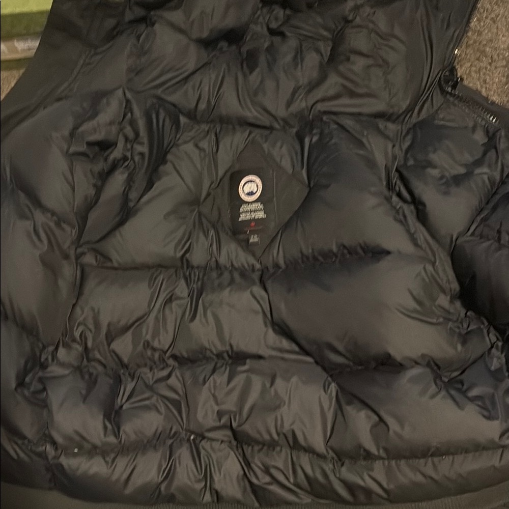 Canada Goose Black Down Jacket